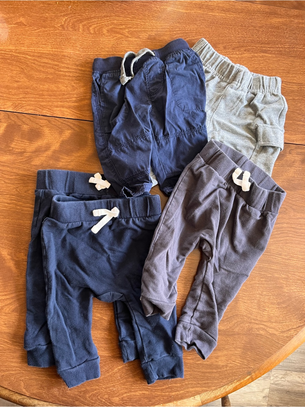 Carter's Jogger Pants Set - Navy, Gray, Charcoal